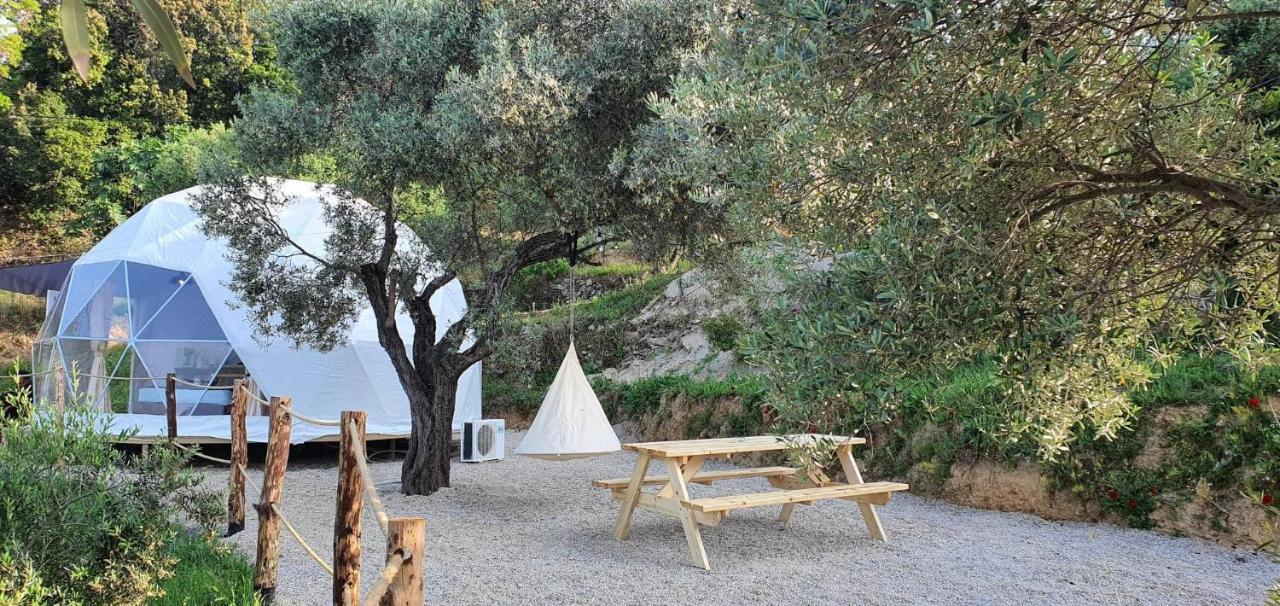 Luxury Dome Tents Ikaria Ap'Esso2 Raches  Екстер'єр фото