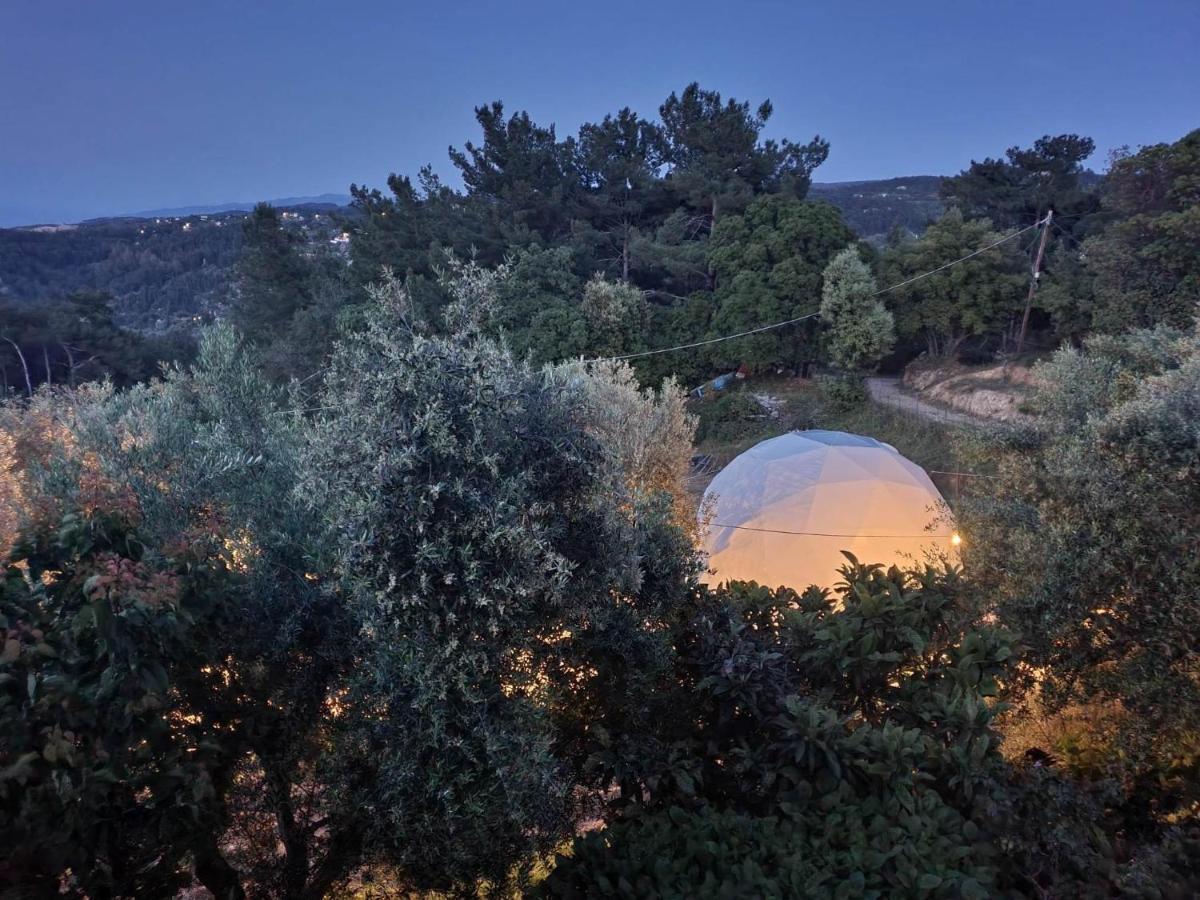 Luxury Dome Tents Ikaria Ap'Esso2 Raches  Екстер'єр фото