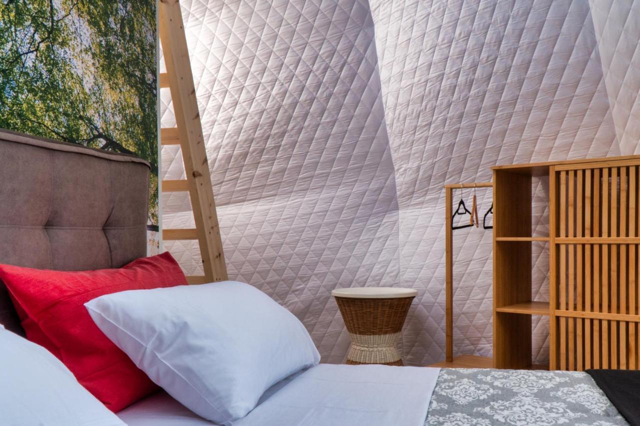 Luxury Dome Tents Ikaria Ap'Esso2 Raches  Екстер'єр фото